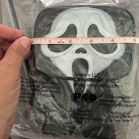 Collectible Scream Ghostface drink cup with straw from Cinemark theaters. - Picture 4 of 4